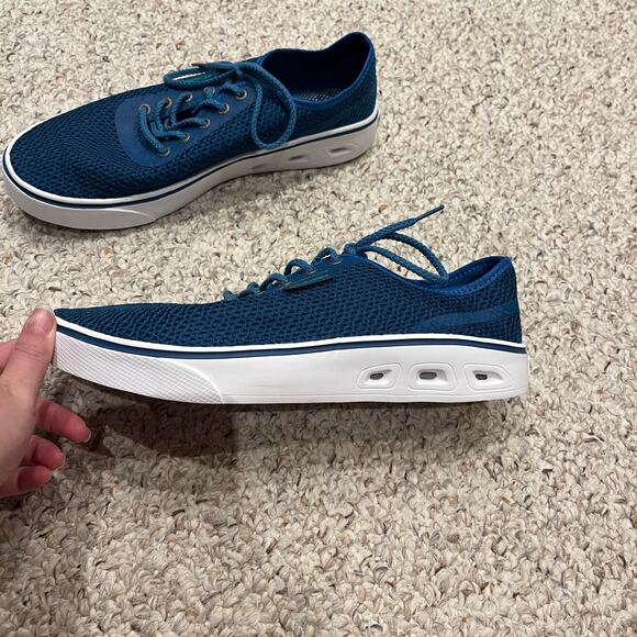 Columbia Men's Spinner Vent Water Shoes Sz 10 Blue Lace Up Outdoor Beach - Picture 2 of 7